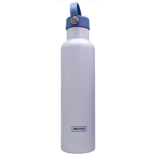BOTELLA NERTHUS FIH 1421 CON ASA 0.75L AZUL CLARO